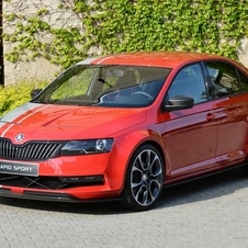 Skoda showed a sporty Rapid at the Wörthersee Treffen