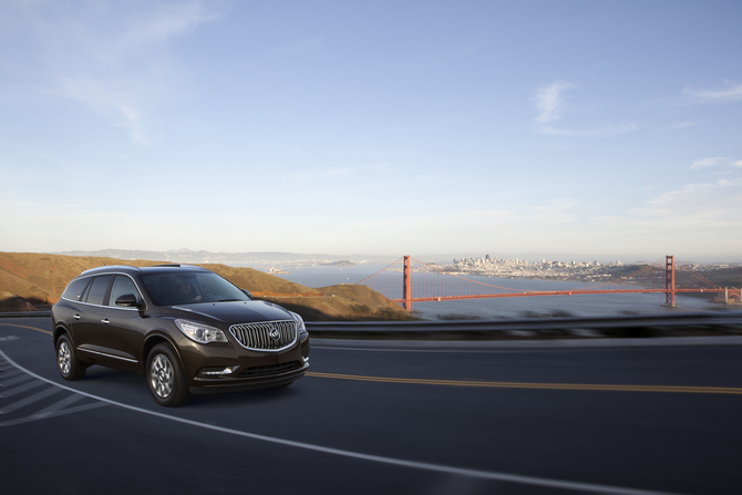 Buick Gives 2013 Enclave LED Lighting and Better Interior