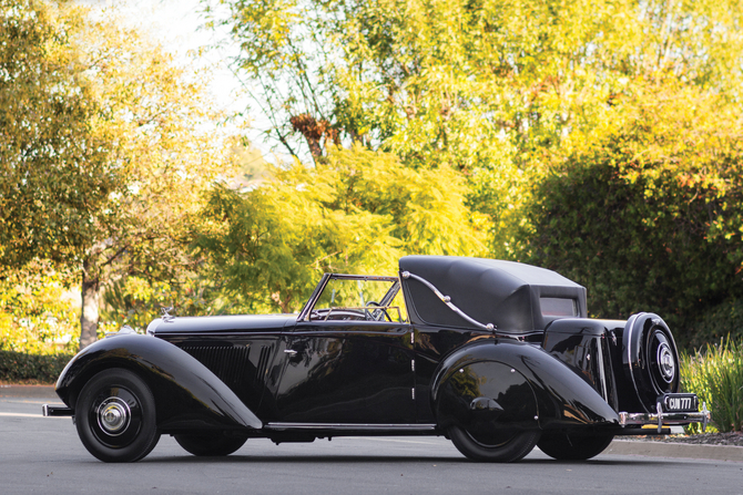 Bentley 3½-Litre Sedanca Coupe by Windovers