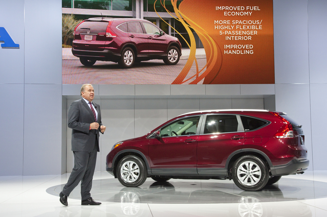 Fourth-Gen CRV Debuts with New Design, Increased Power, Better Economy