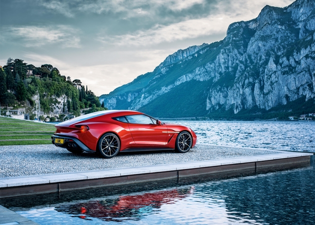 It can take the Vanquish Zagato up to 100km/h in 3.5 seconds