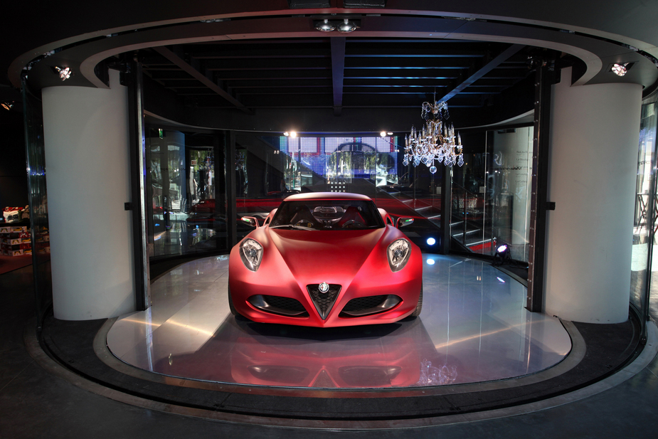 L'Alfa Romeo 4C a gagnée le Prix '' Design Award for Concept Cars & Prototypes