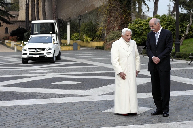 The Pope has had Mercedes vehicles since 1930