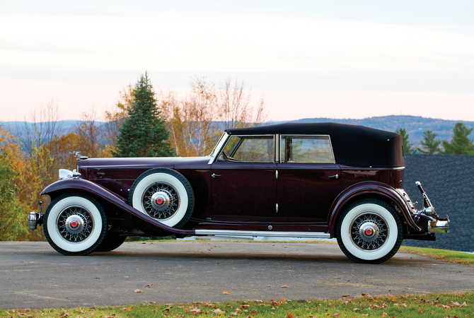 Packard Twin Six Individual Custom Convertible Sedan by Dietrich