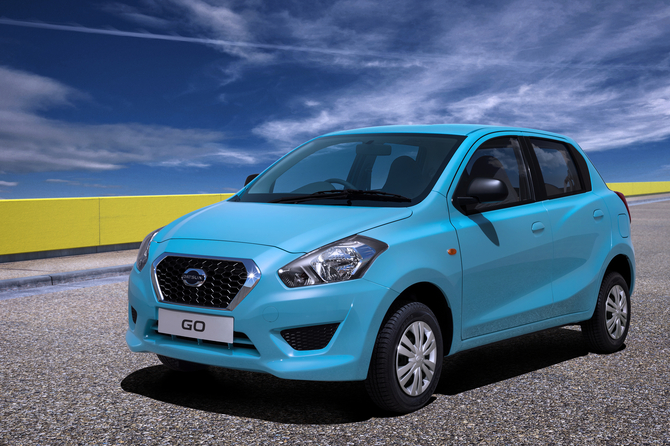 O Datsun GO vai estar à venda nos principais mercados emergentes em 2014