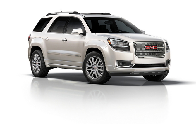 GMC Upgrades Acadia for 2013 with Revised Front