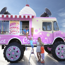 The N-ICE is a 21ft-tall ice cream truck that will be touring the UK