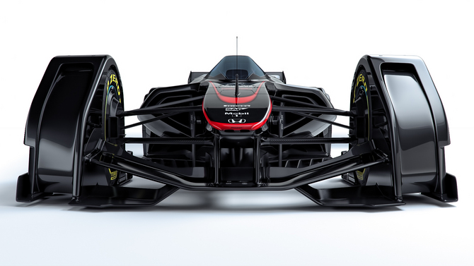 O chassis do MP4-X foi concebido para utilizar fontes de energia alternativa