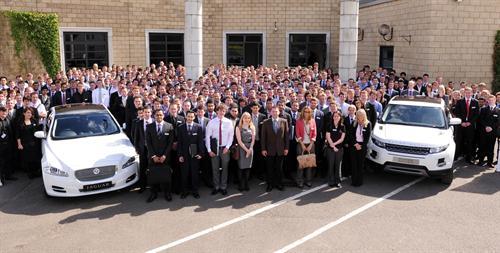 Jaguar Land Rover welcome 336 graduates to their line up