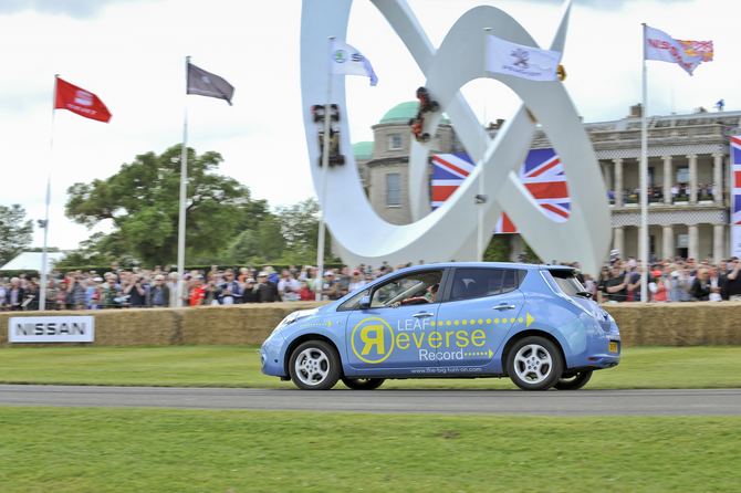 Record au Festival de Vitesse de Goodwood, et battu succèssivement à 5 reprises durant le weekend.