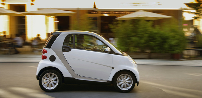 smart fortwo coupé mhd passion 71cv