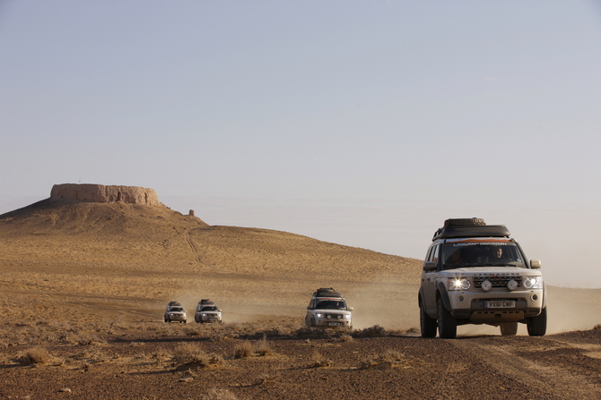 The Kazakh desert