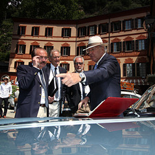 Tal como todos os carros presentes no Concorso d'Eleganza Villa d’Este o 212 Inter Cabriolet foi meticulosamente avaliado