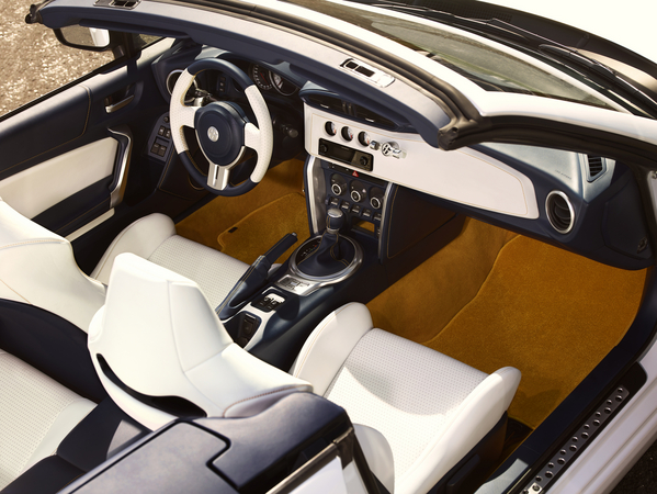 The interior has received an upgrade in quality for the concept