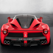 The LaFerrari features active aerodynamic elements under the car