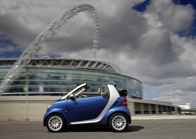 smart fortwo cabrio mhd pure 71cv