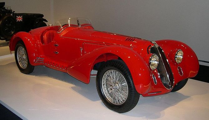 Alfa Romeo 8C 2900 MM Touring Spider