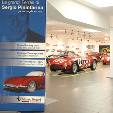 Ferrari has had an exhibit celebrating Pininfarina