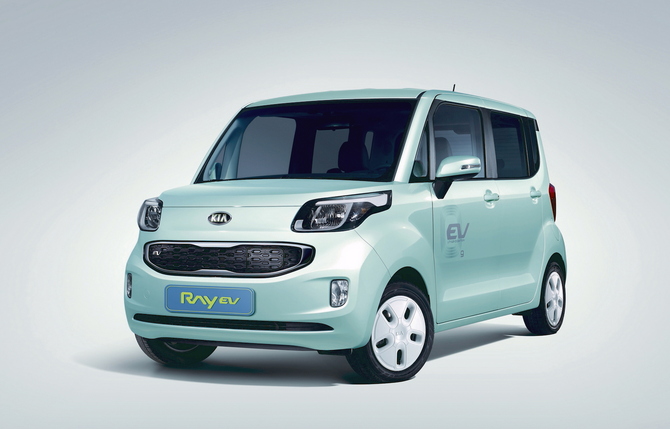 Kia Produces Its First Electric Vehicle