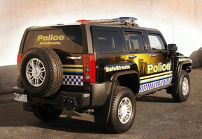 Hummer H3 Police Vehicle