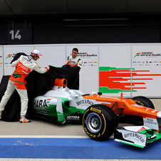 Force India aiming top-five with new VJM05