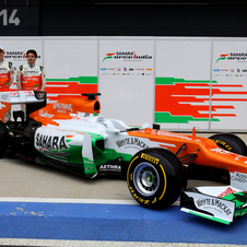 Force India aiming top-five with new VJM05