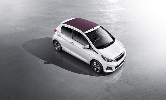 Der neue Peugeot 108 in vielen ausdrucksstarken Varianten