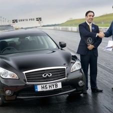 Infiniti M35h Sets Guinness Record as Fastest Full Hybrid Car