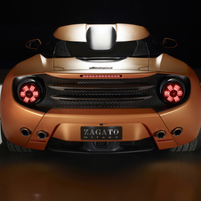 The Lamborghini 5-95 by Zagato was developed based on a Gallardo LP 570-4 and includes the same V10 engine