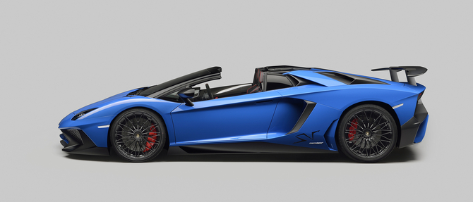 Aventador Superveloce Roadster consegue atingir velocidade máxima acima dos 350km/h