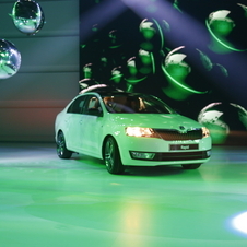 Skoda Rapid estreia em Paris