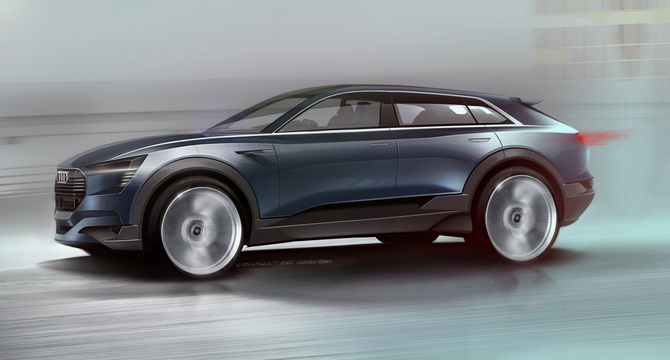 Future Audi Q6 is being developed to compete with the Tesla X