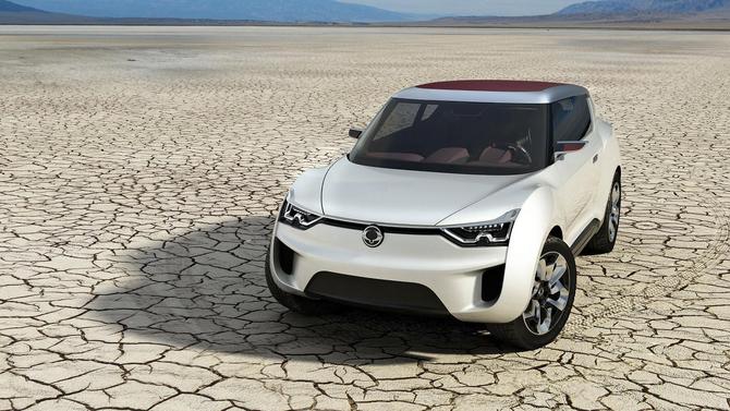 Ssangyong brings XIV-2 Concept and Korando Enhanced to Geneva