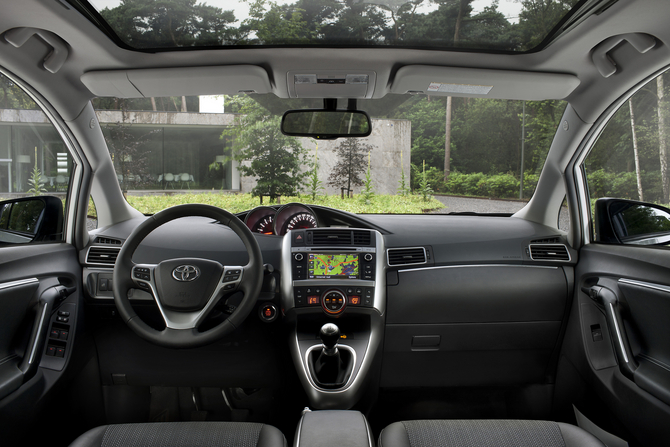 The interior has more soft touch materials than the previous generation