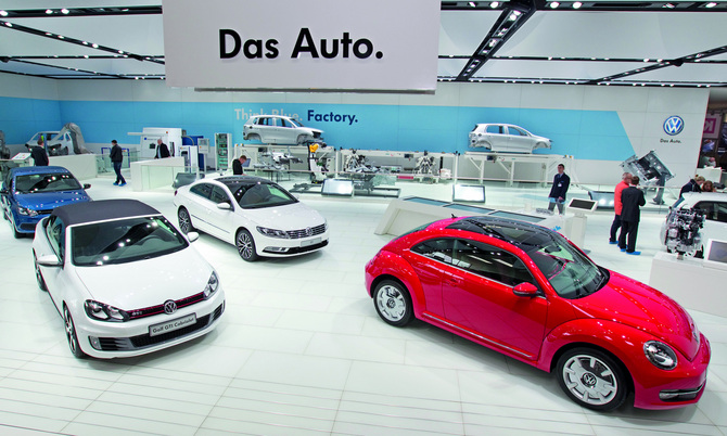 Die Volkswagen Gruppe bingt dieses Jahre 40 neue Modelle auf den Markt, viele ausgestattet mit nachhaltiger Technologie.