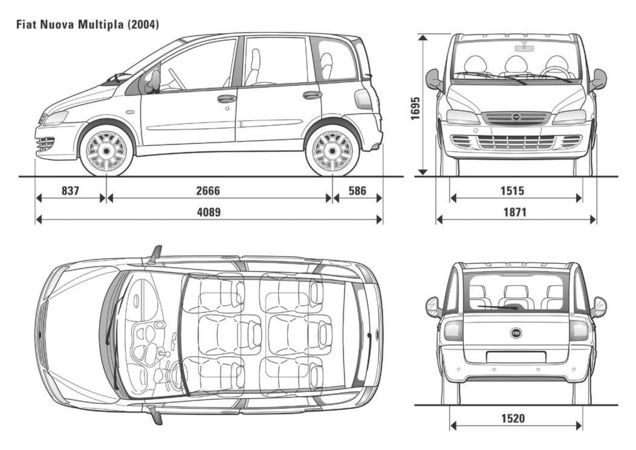 Fiat Fiat Multipla Dynamic Natural Power