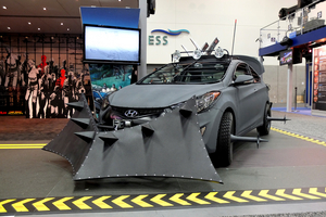 Hyundai Elantra Coupe Zombie Survival Machine