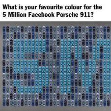 Porsche is celebrating over five million Facebook fans