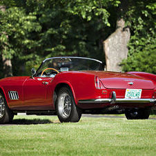 Um 250 GT SWB California terminou em quinto no Le Mans de 1959