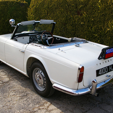 Triumph TR4 Police Car