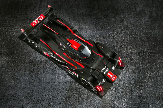 Audi is entering three R18s in the 2014 24 Hours of Le Mans