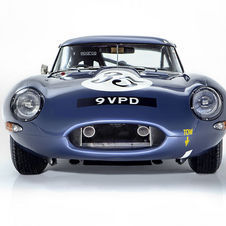 Jaguar E-Type, blue wonder...