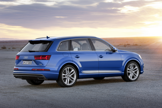 With the new Q7 Audi achieved a significant weight reduction