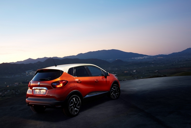 Formes douces, fluides et équilibrées, Renault Captur dégage une personnalité forte mais pas ostentatoire. 