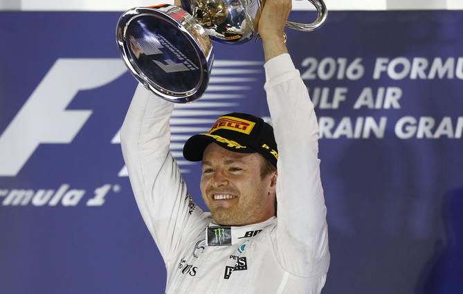 Rosberg took the second win of the season