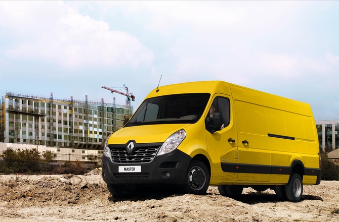 Renault Master Chassis Cabina Simples Propulsão L3 3.5T 2.3 dCi Rodado Duplo