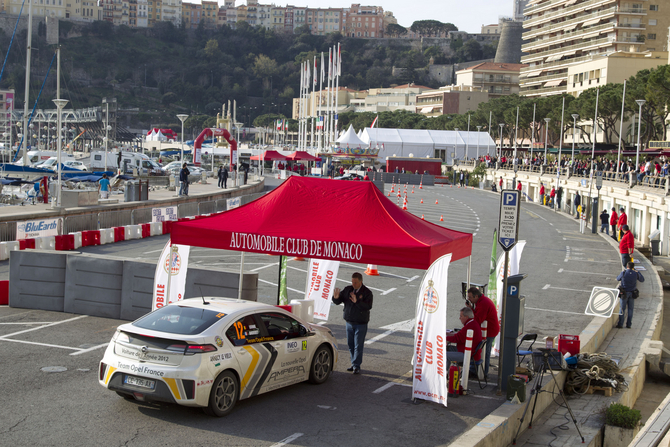 Opel Ampera Wins Alternative Energy Rally Monte Carlo