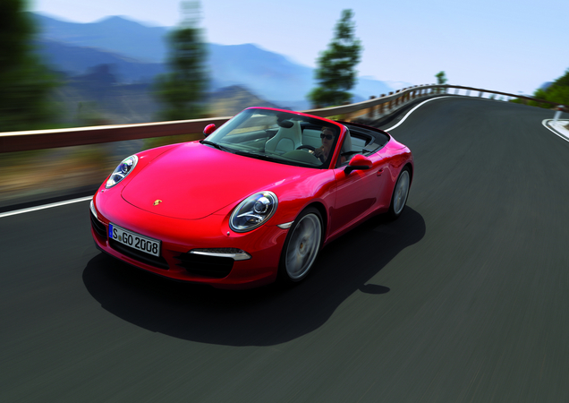 Porsche unveils Cabrio version of the new 911 generation