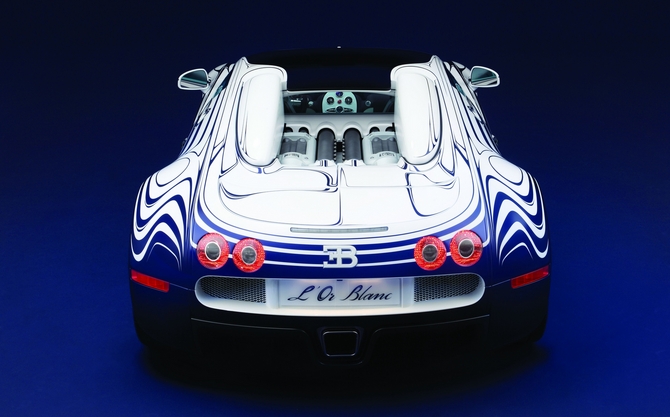 Bugatti Veyron Super Sport L'Or Blanc