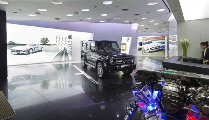 The G63 AMG received its world debut at the Beijing AMG dealer